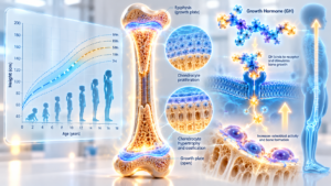 Pediatric bone age X-ray and IGF-1 lab testing tools for short stature evaluation by Child Growth Hormone Specialist Hyderabad